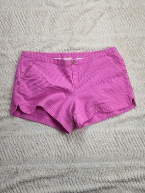 Lilly Pulitzer Women's Pink Shorts Size 14 E U C